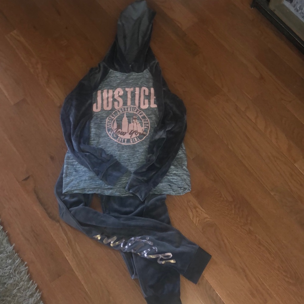 Justice warm up suit